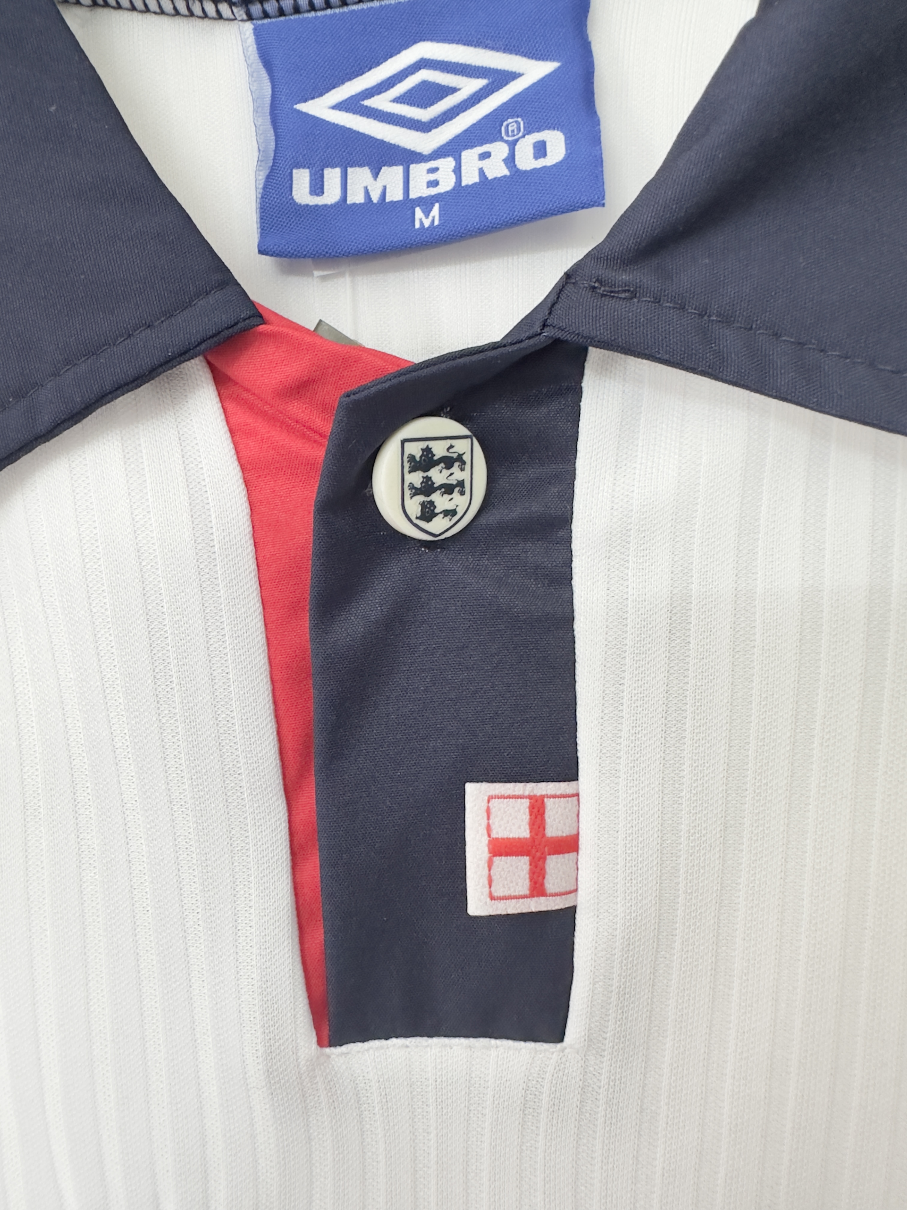 England Home Retro Jersey  1998