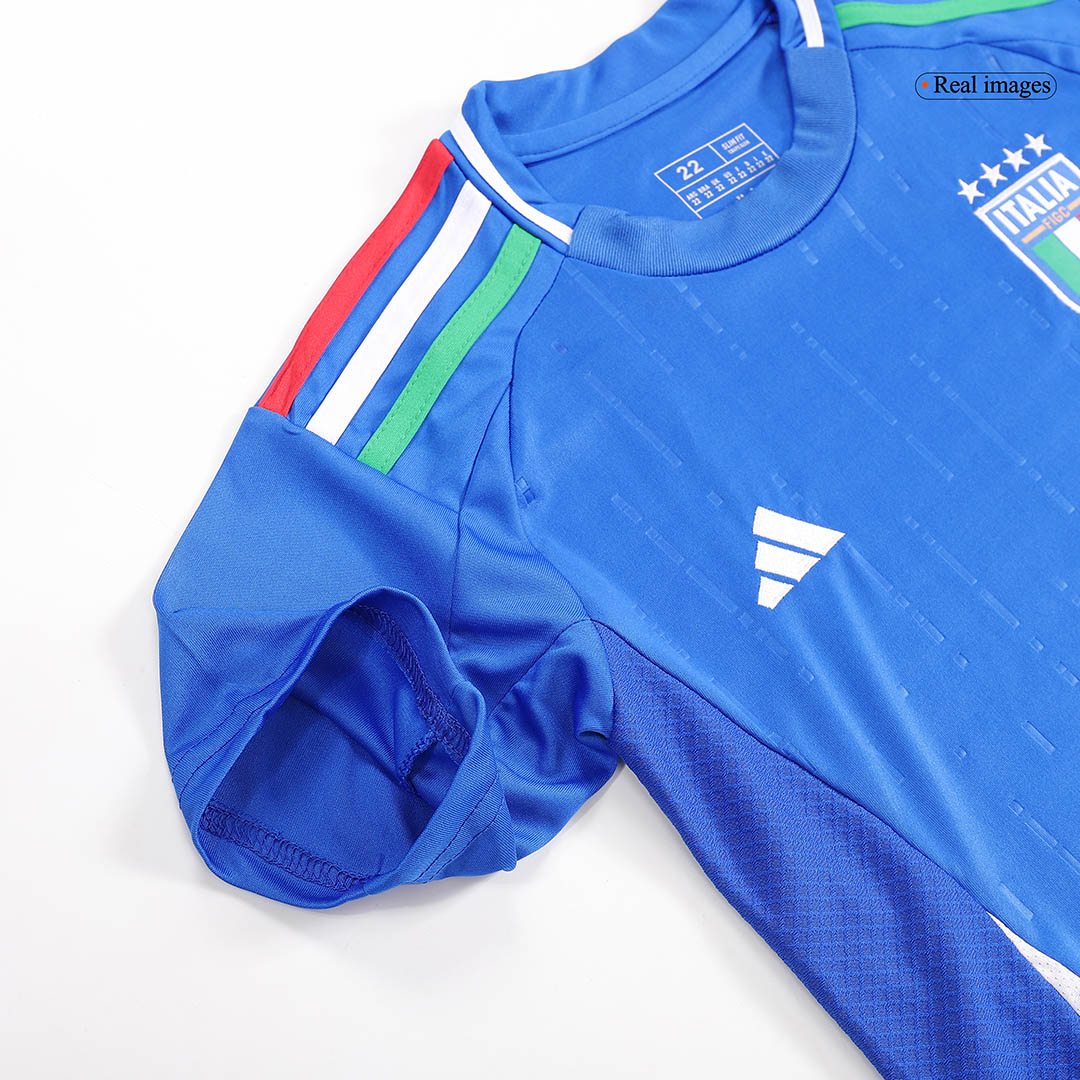Kid's Italy Home Jersey+Shorts EURO 2024