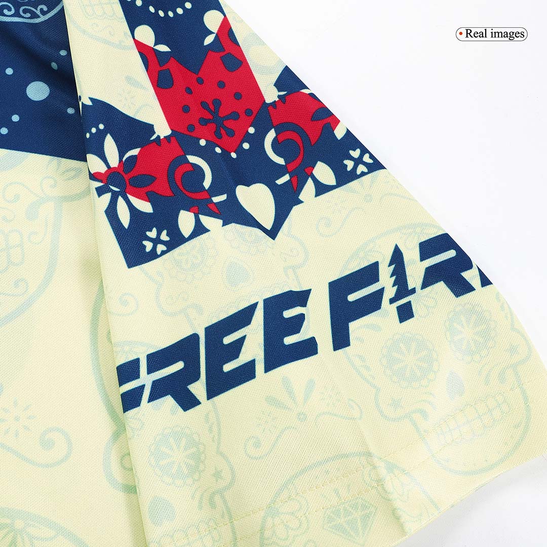 Club America Yellow Day of the Dead Jersey 23/24