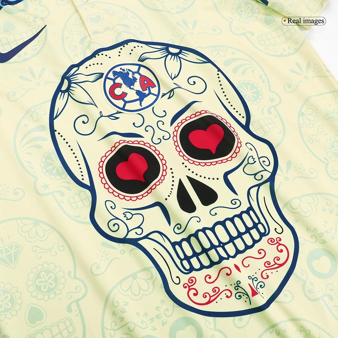 Club America Yellow Day of the Dead Jersey 23/24