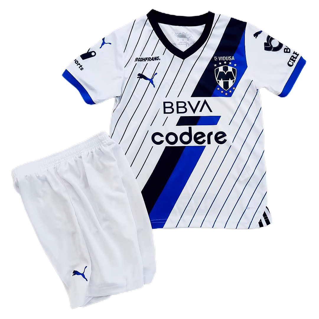 Kid's Monterrey Away Jersey+Shorts 23/24