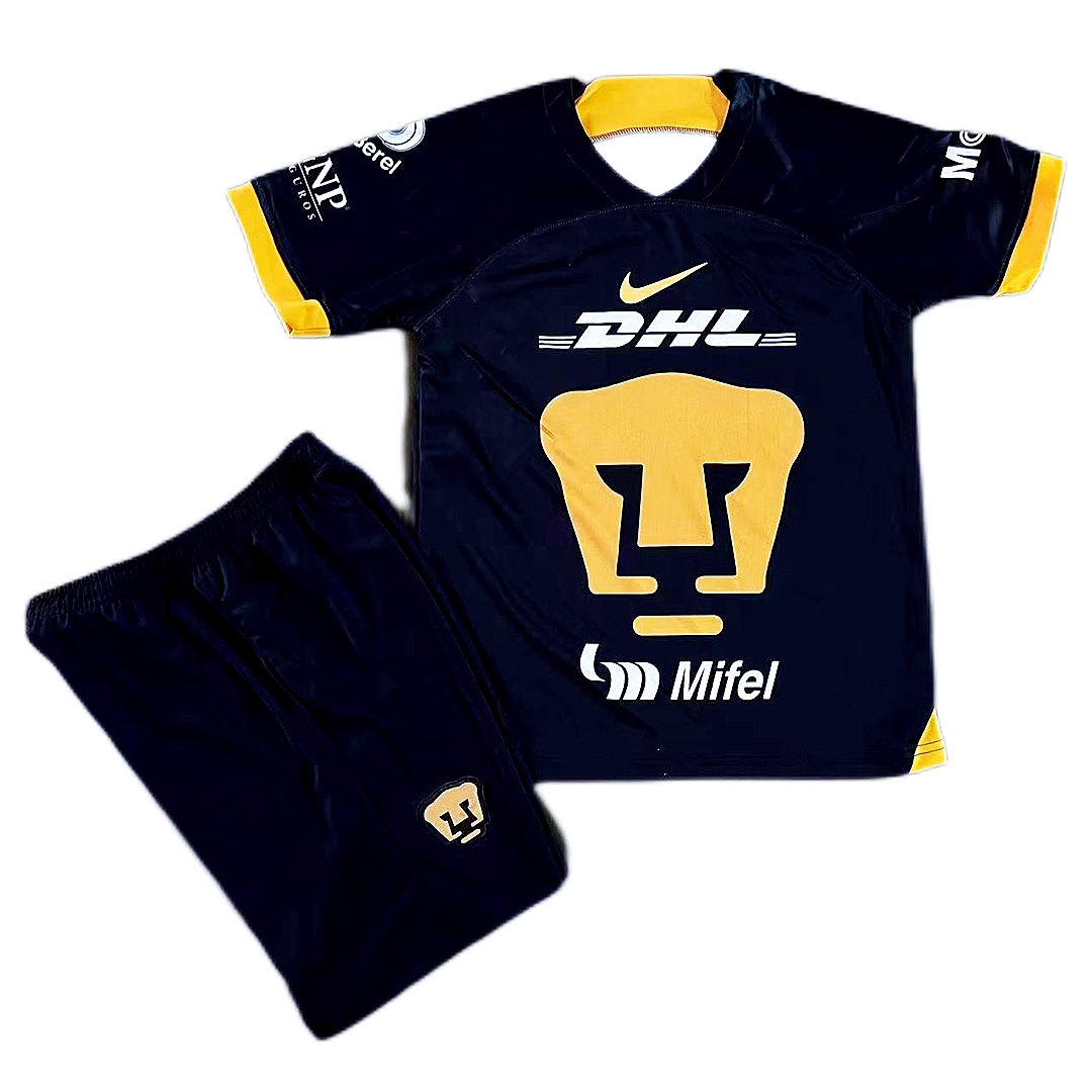 Kid's Pumas Away Jersey+Shorts 23/24