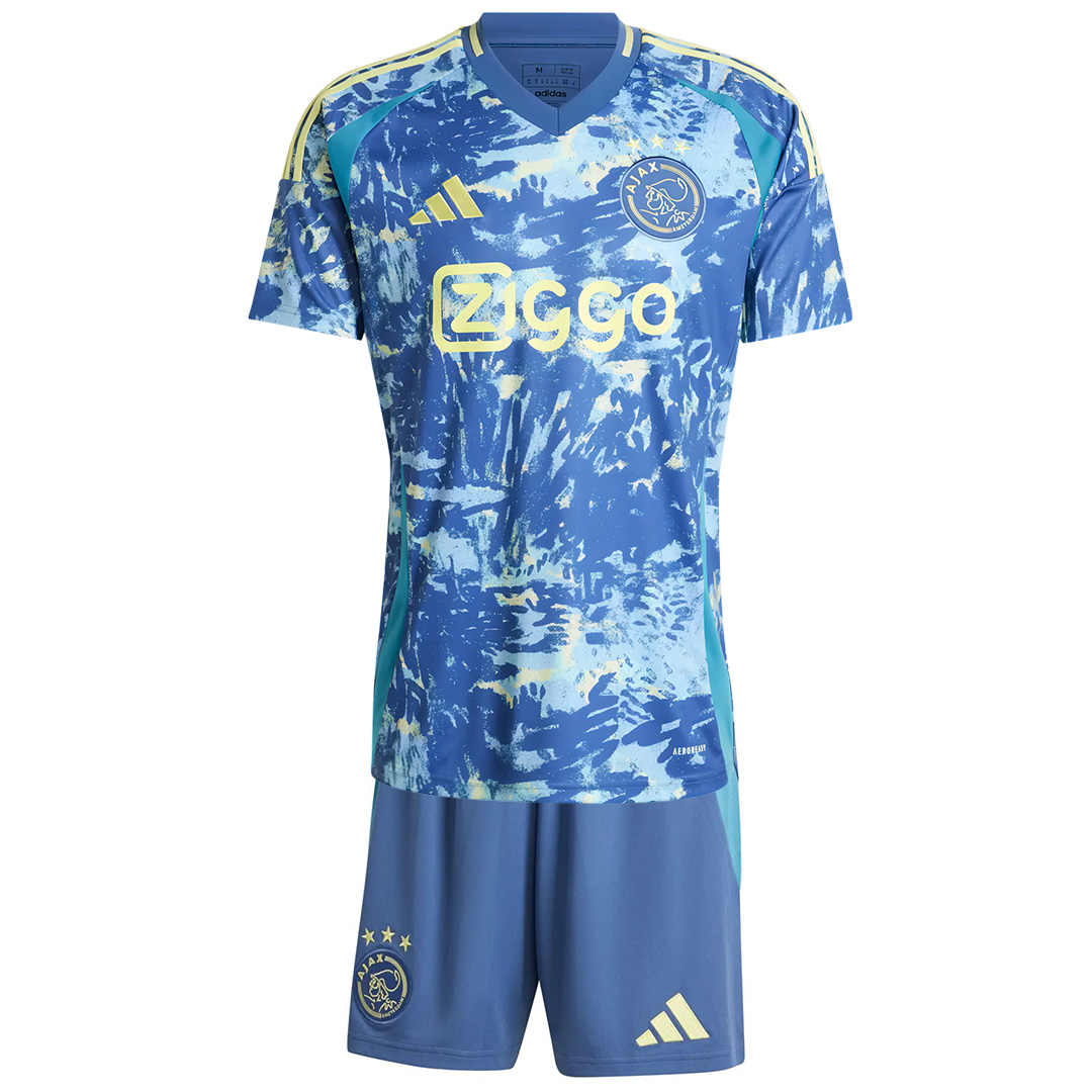 Kid's Ajax Away Jersey+Shorts 2024/25