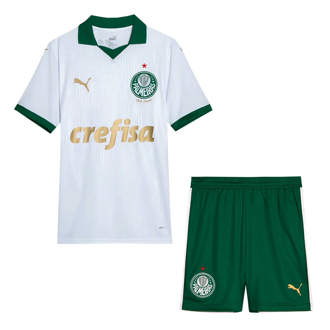 Kid's SE Palmeiras Away Jersey+Shorts 2024/25