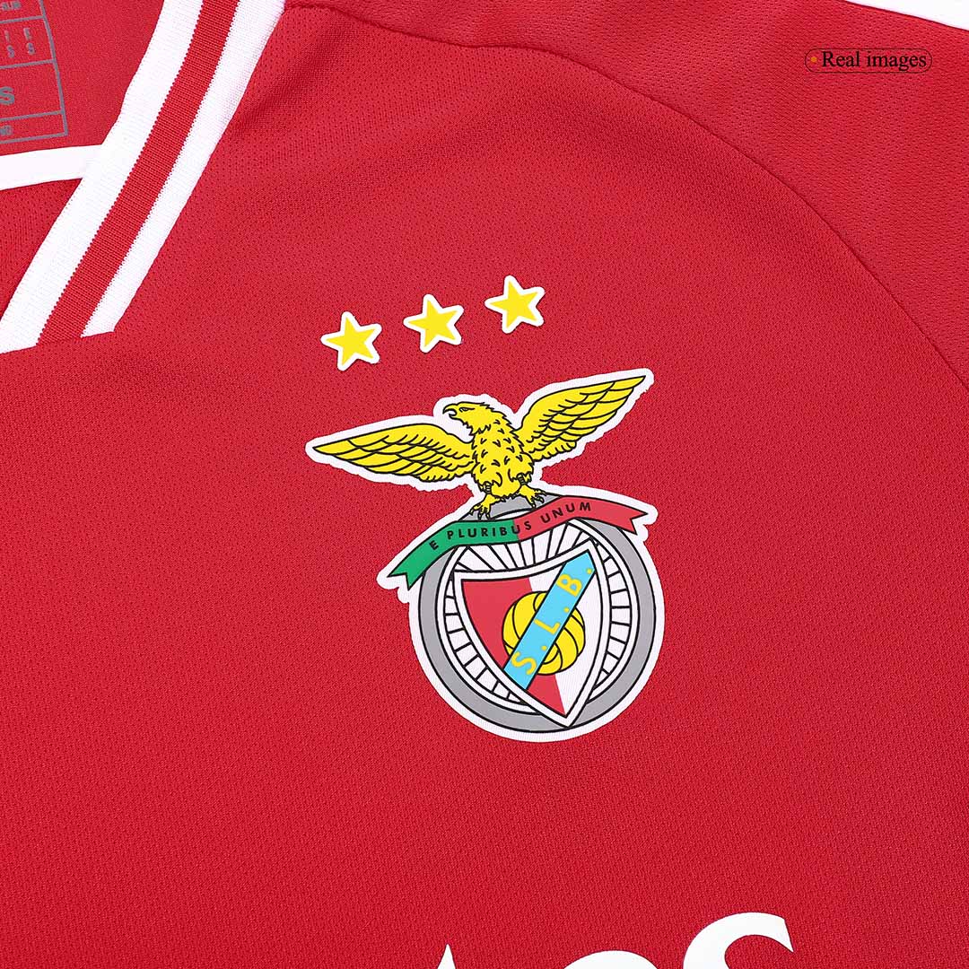 Kid's SL Benfica Home Jersey+Shorts 23/24
