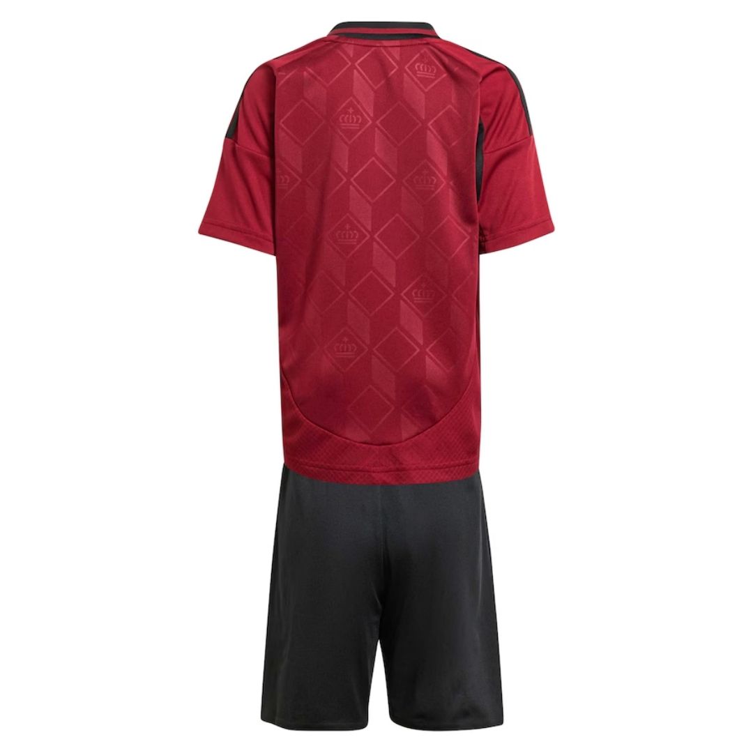 Kid's Belgium Home Jersey+Shorts EURO 2024