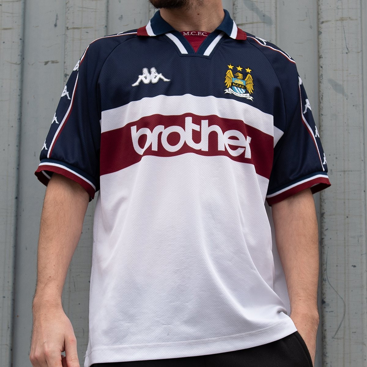 Manchester City  Away Jersey  1997/98