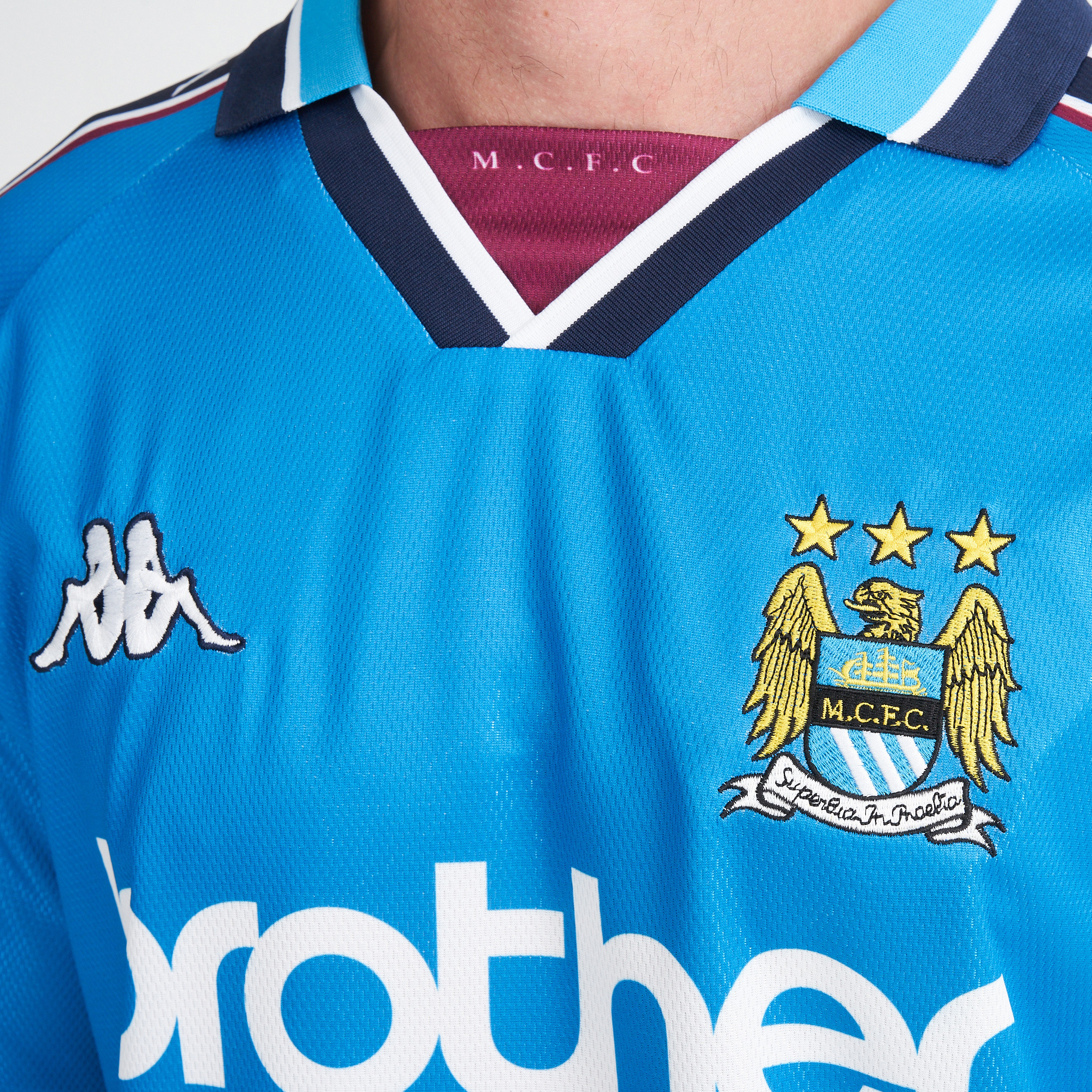 Manchester City  Home Jersey  1997/98