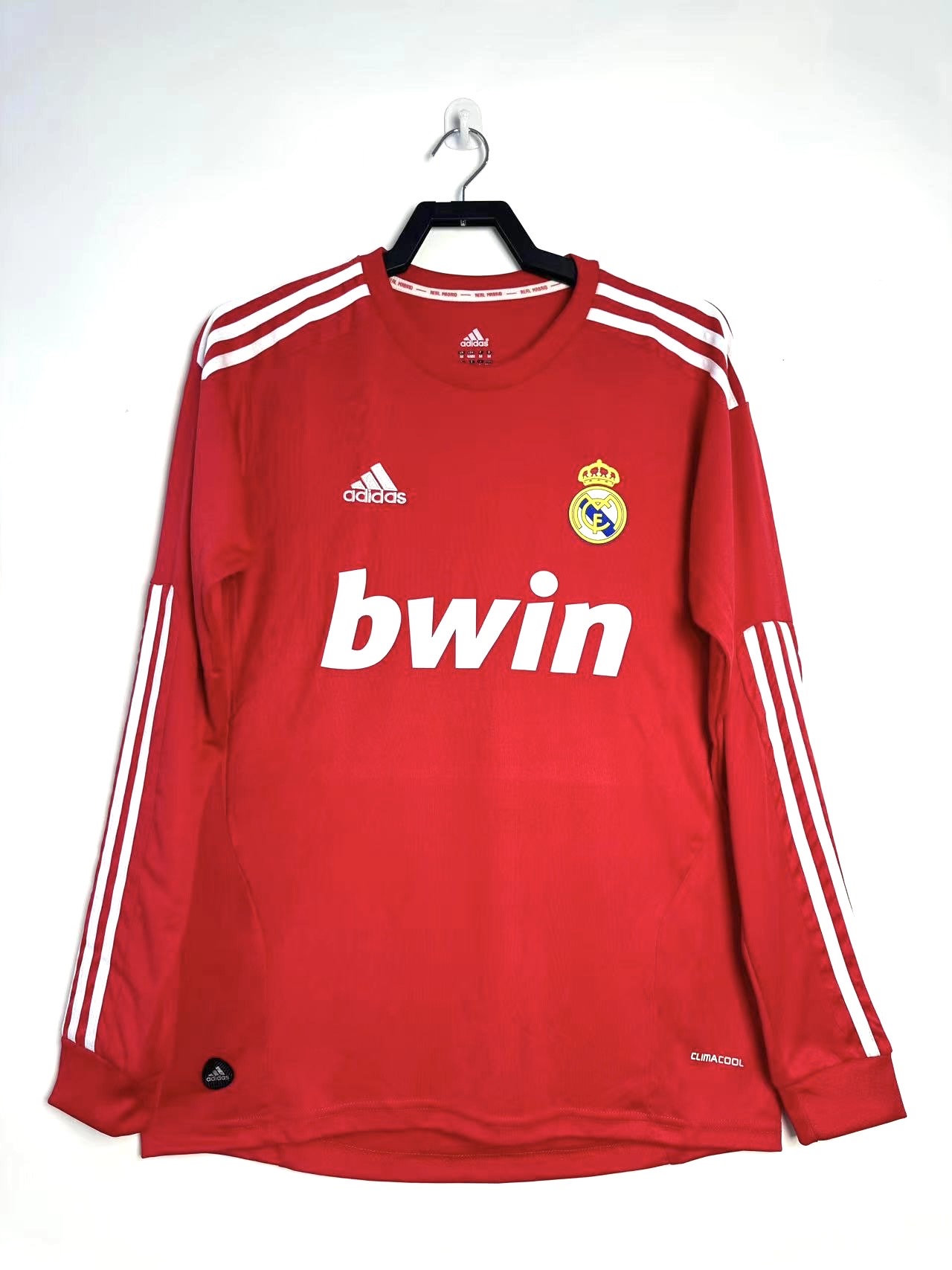 Real Madrid Third  Long Sleeve Retro Jersey 2011/12