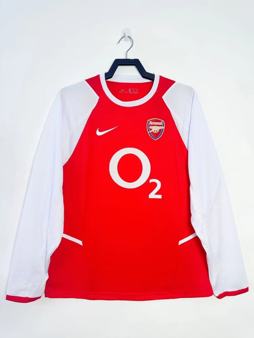 Arsenal Home Long Sleeve Jersey   2002/03