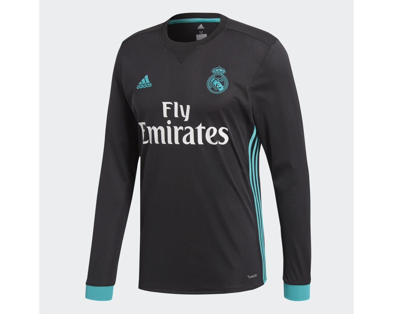 Real Madrid Away  Long Sleeve Jersey 2017/18