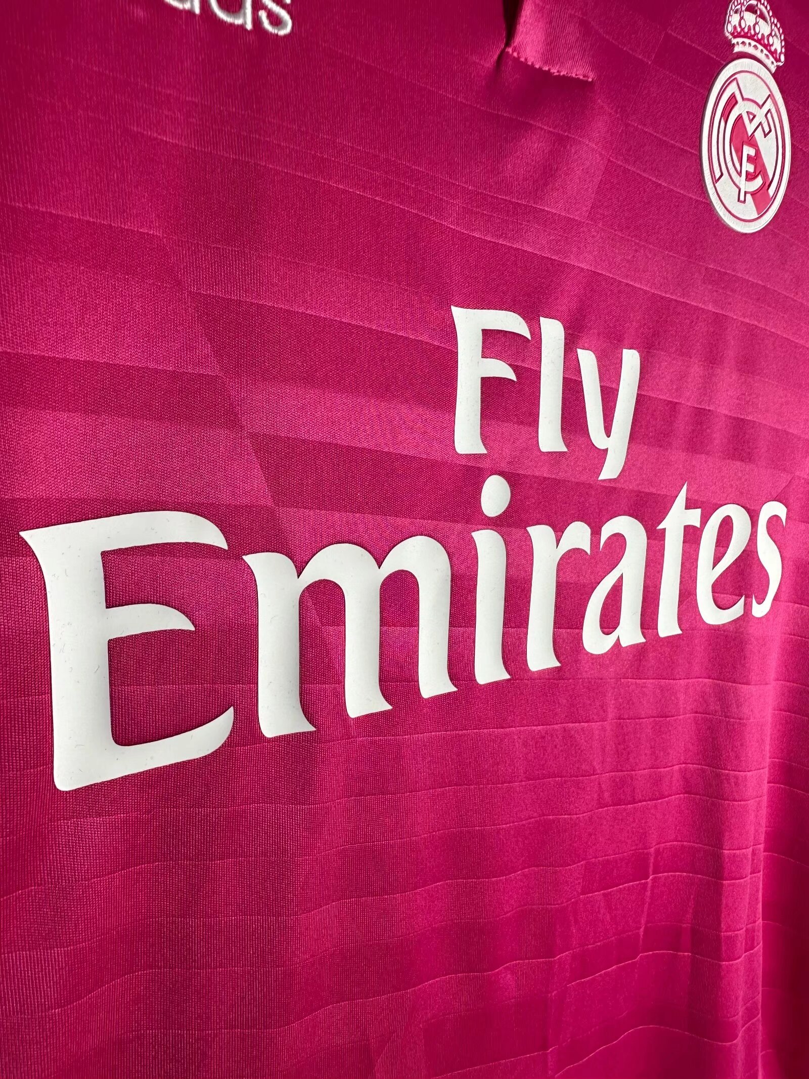 Real Madrid Away Long Sleeve Retro  Jersey 2014/15