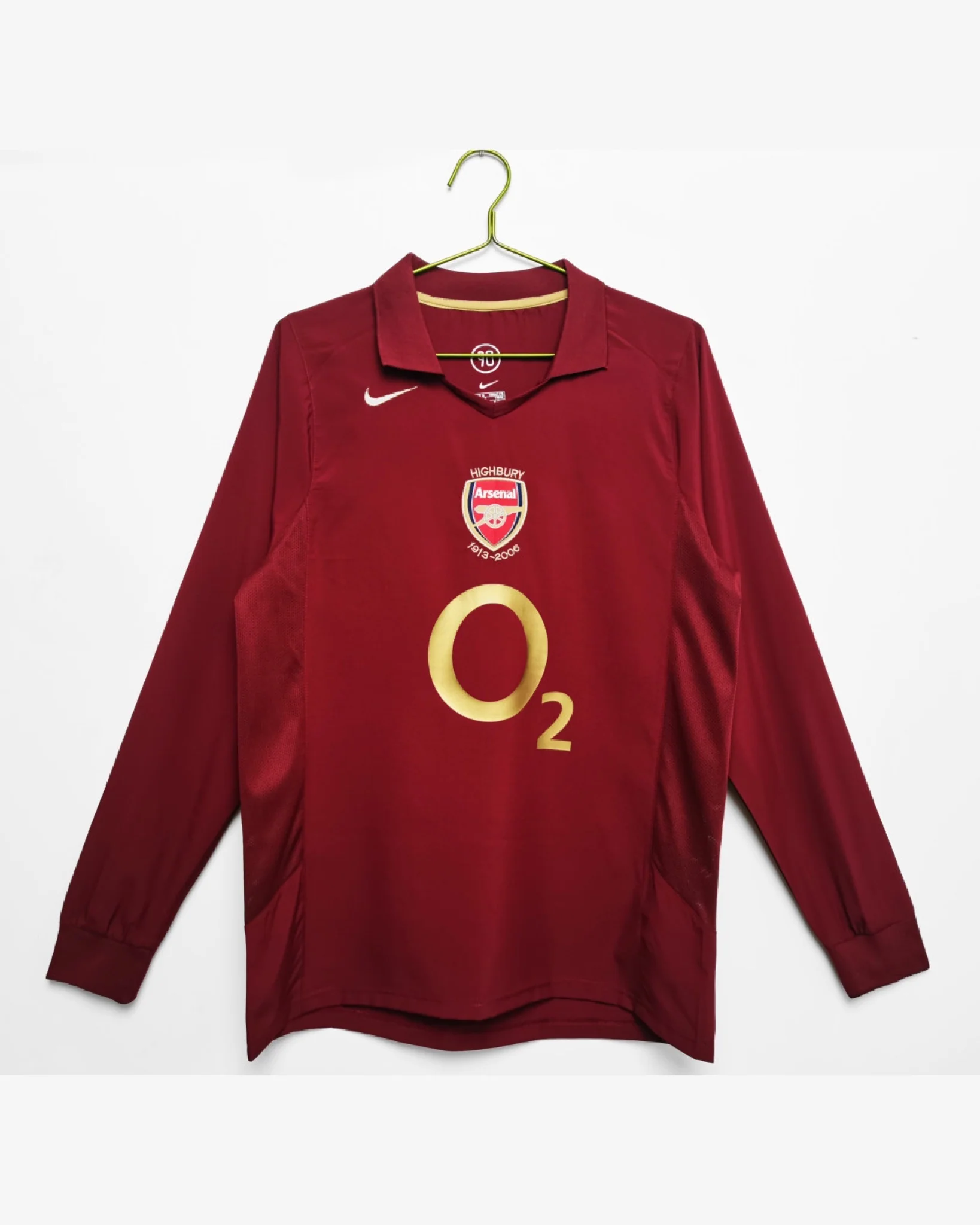 Arsenal Home Long Sleeve Jersey 2005/06
