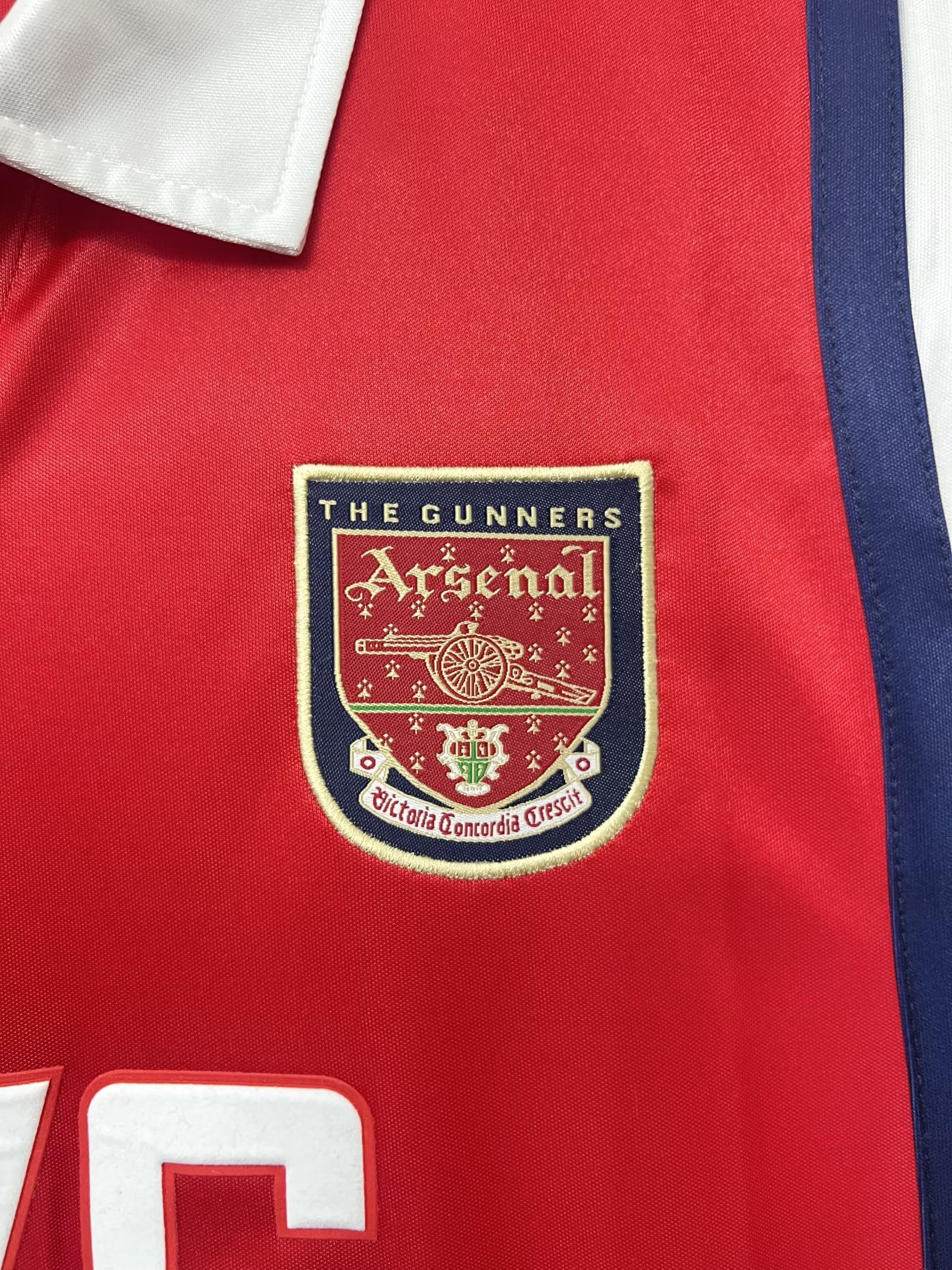 Arsenal Home Long Sleeve Jersey  1998/99