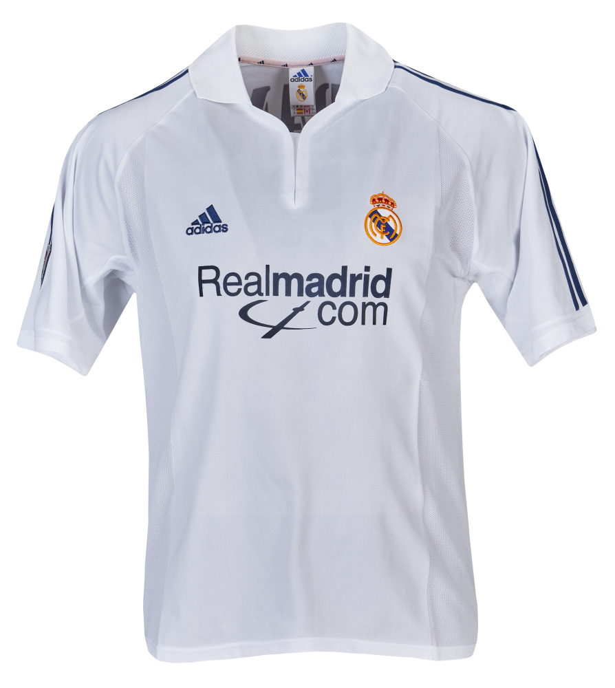 Real Madrid Home Retro Jersey 2001/02