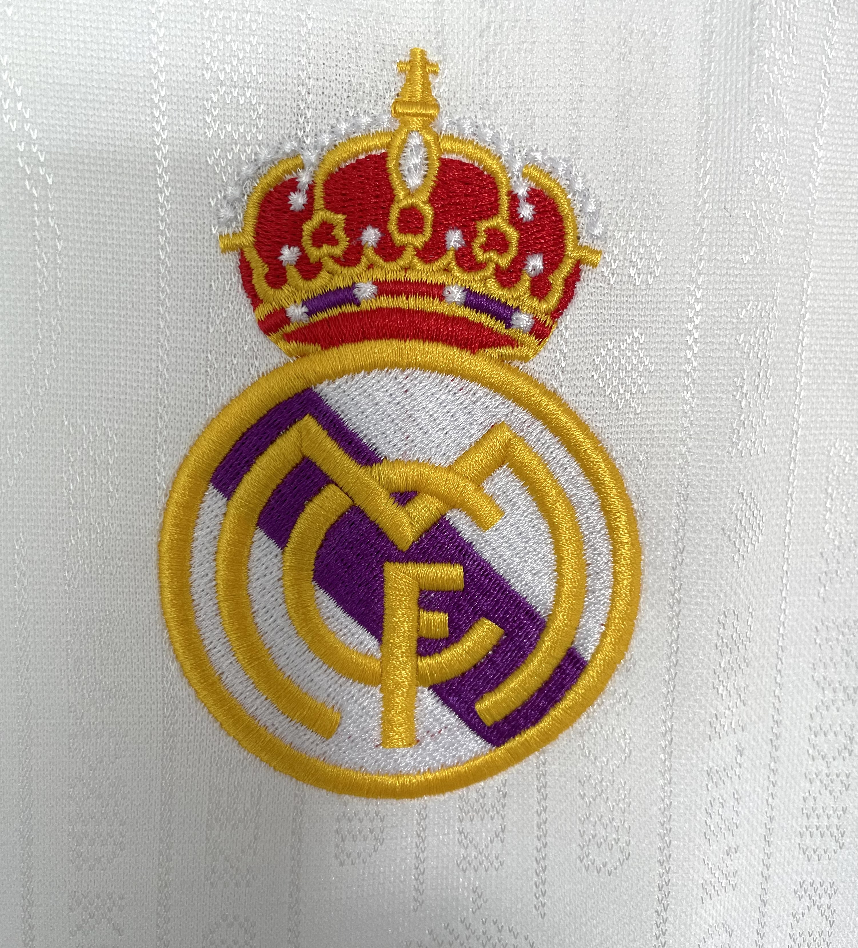 Real Madrid Home Retro Jersey 1996/97
