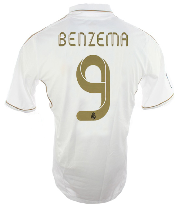 Real Madrid Home  Jersey 2011/12