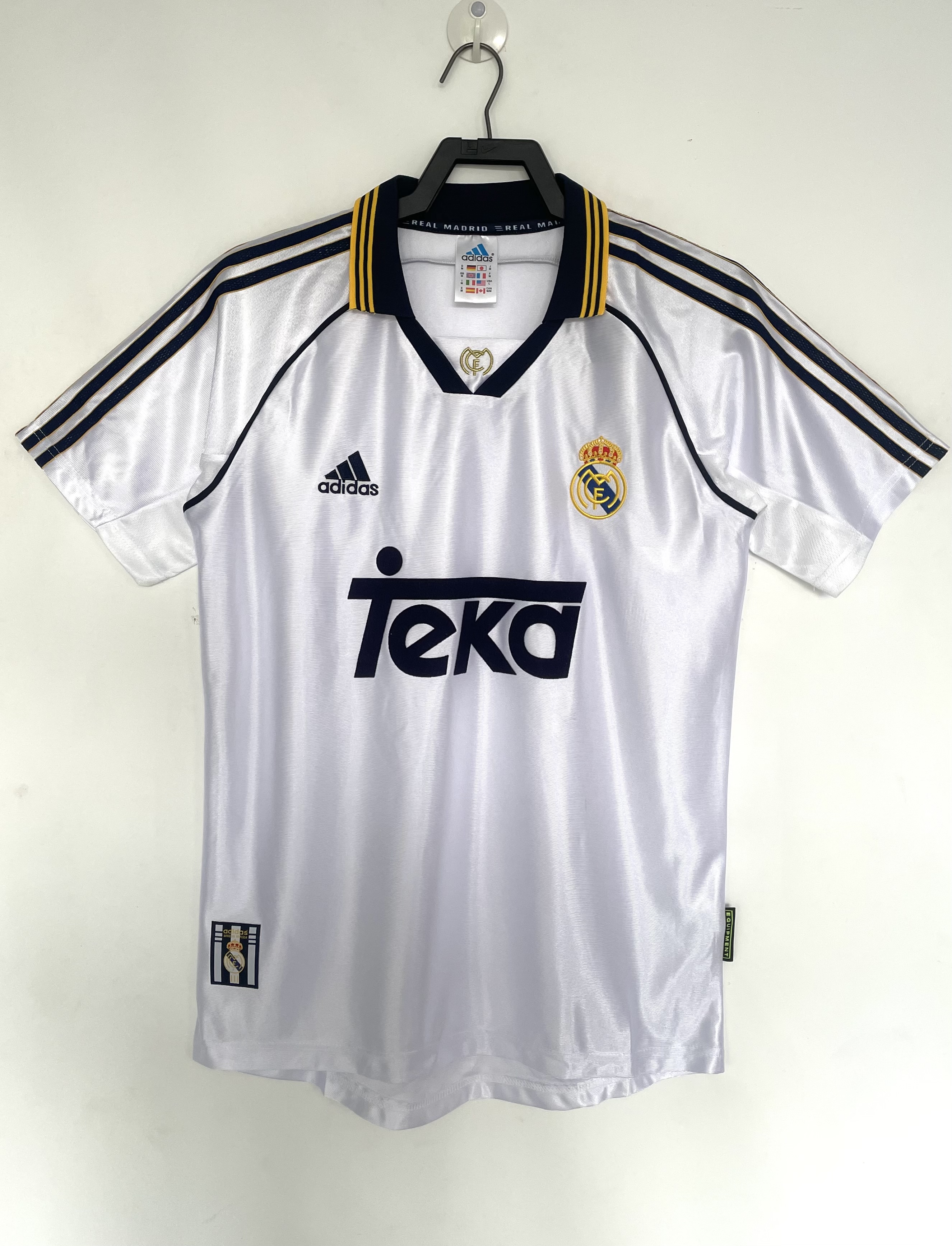 Real Madrid Home Retro Jersey 1999/00