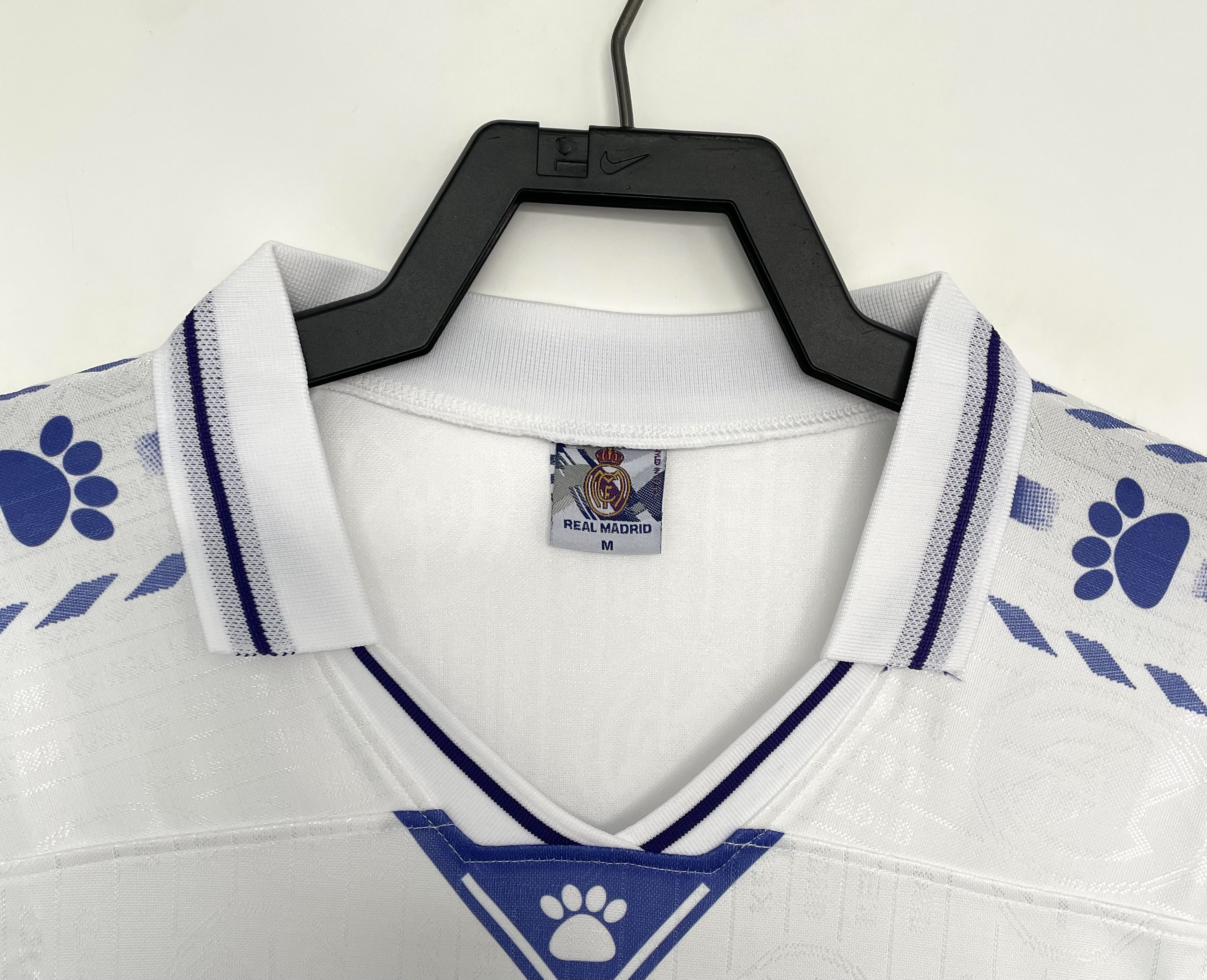 Real Madrid Home Retro Jersey 1996/97