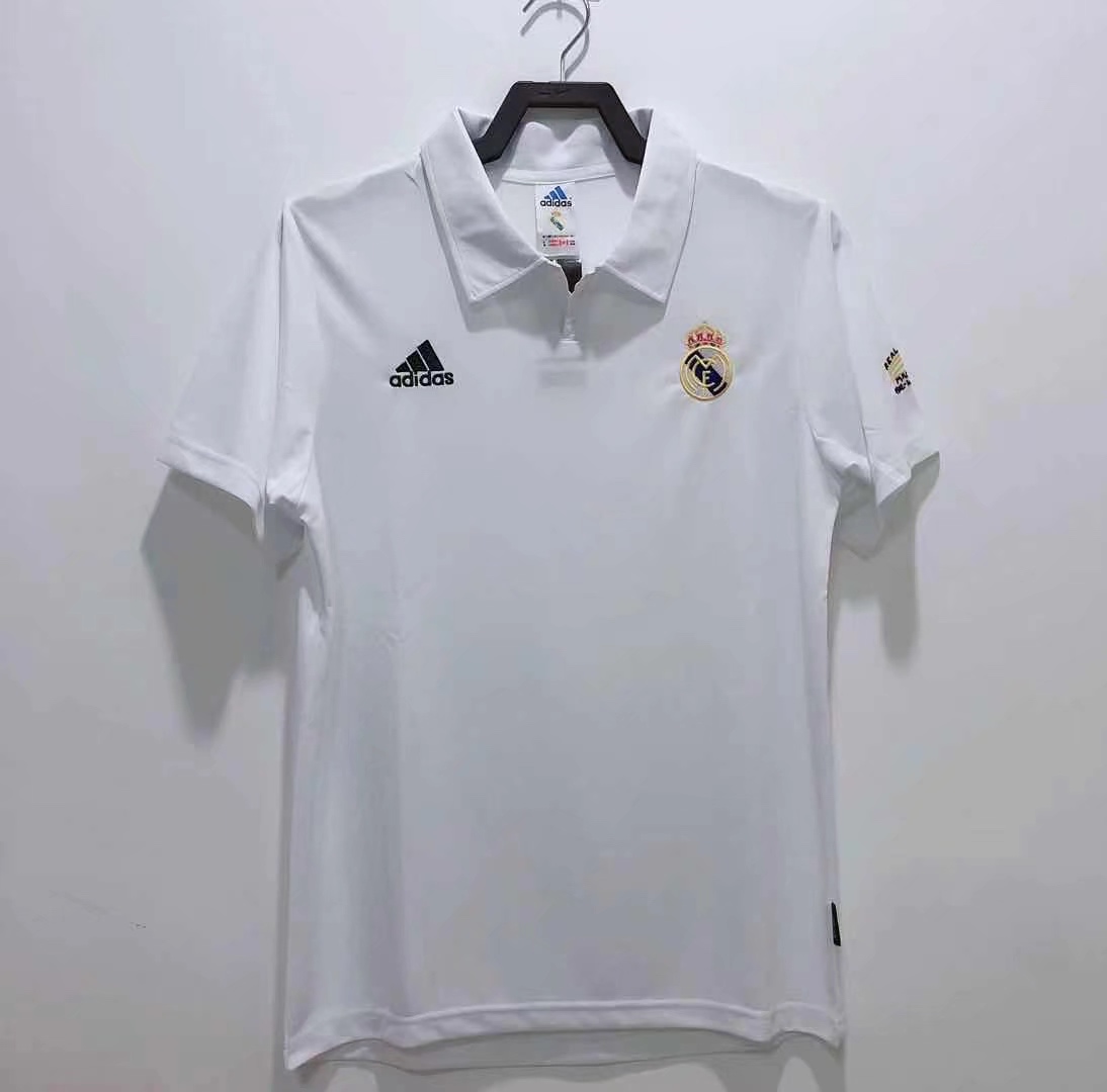 Real Madrid Home Retro Jersey 2002/03 (Champions League)