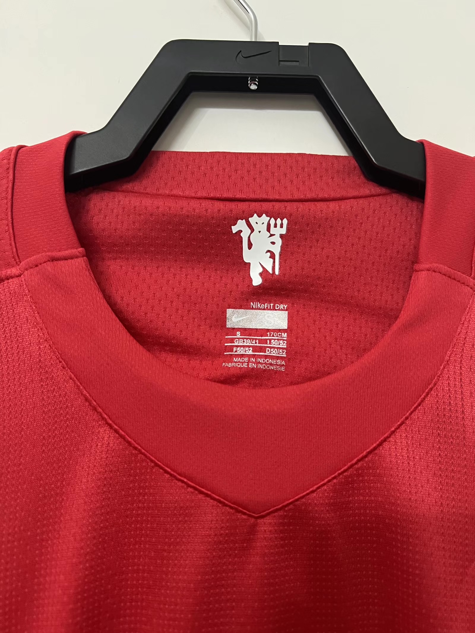 Manchester United Home  Long Sleeves Retro Jersey 2007/08-Champions League Final