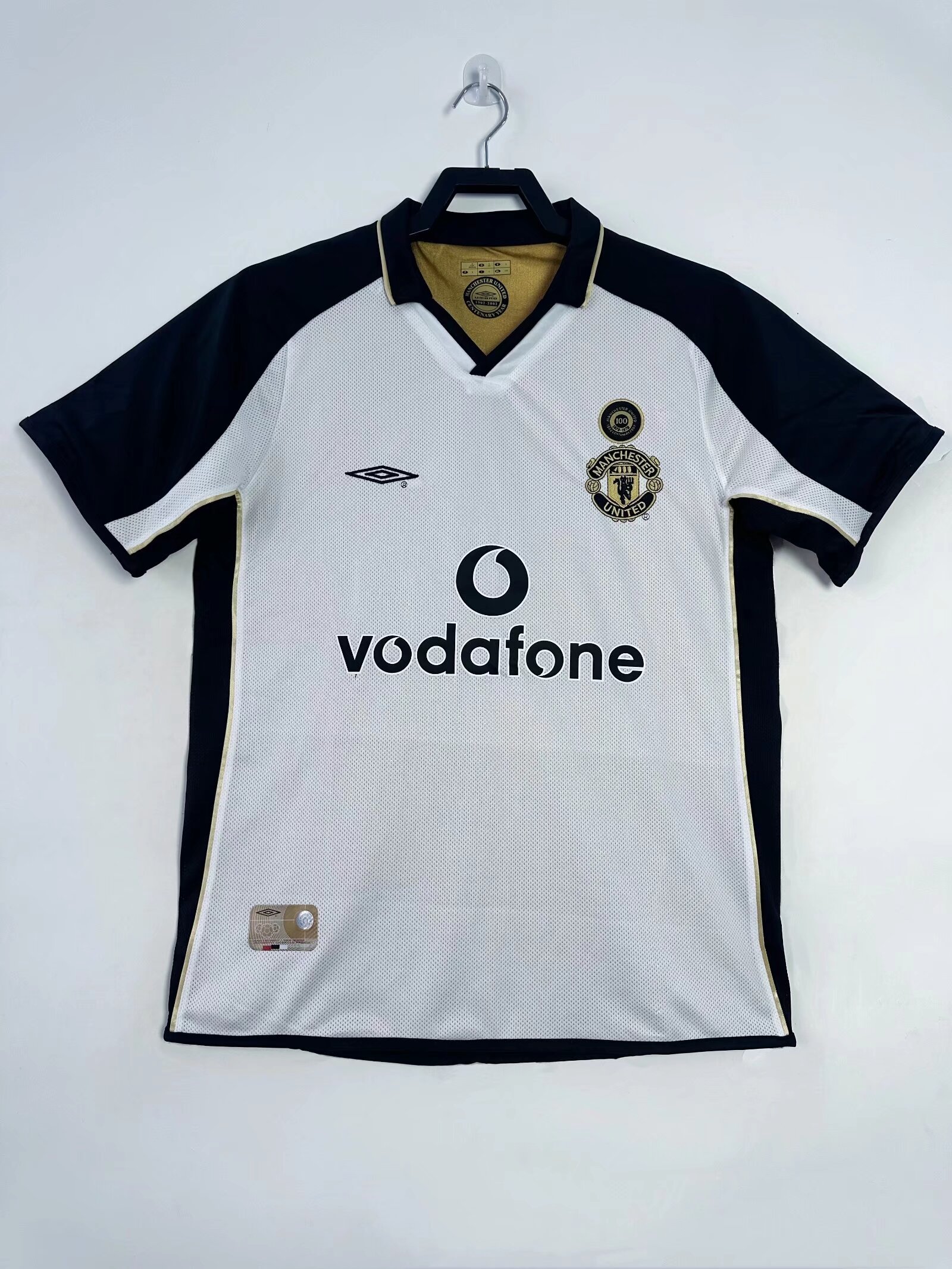 Manchester United   Away Reversible Retro Jersey 2001/02