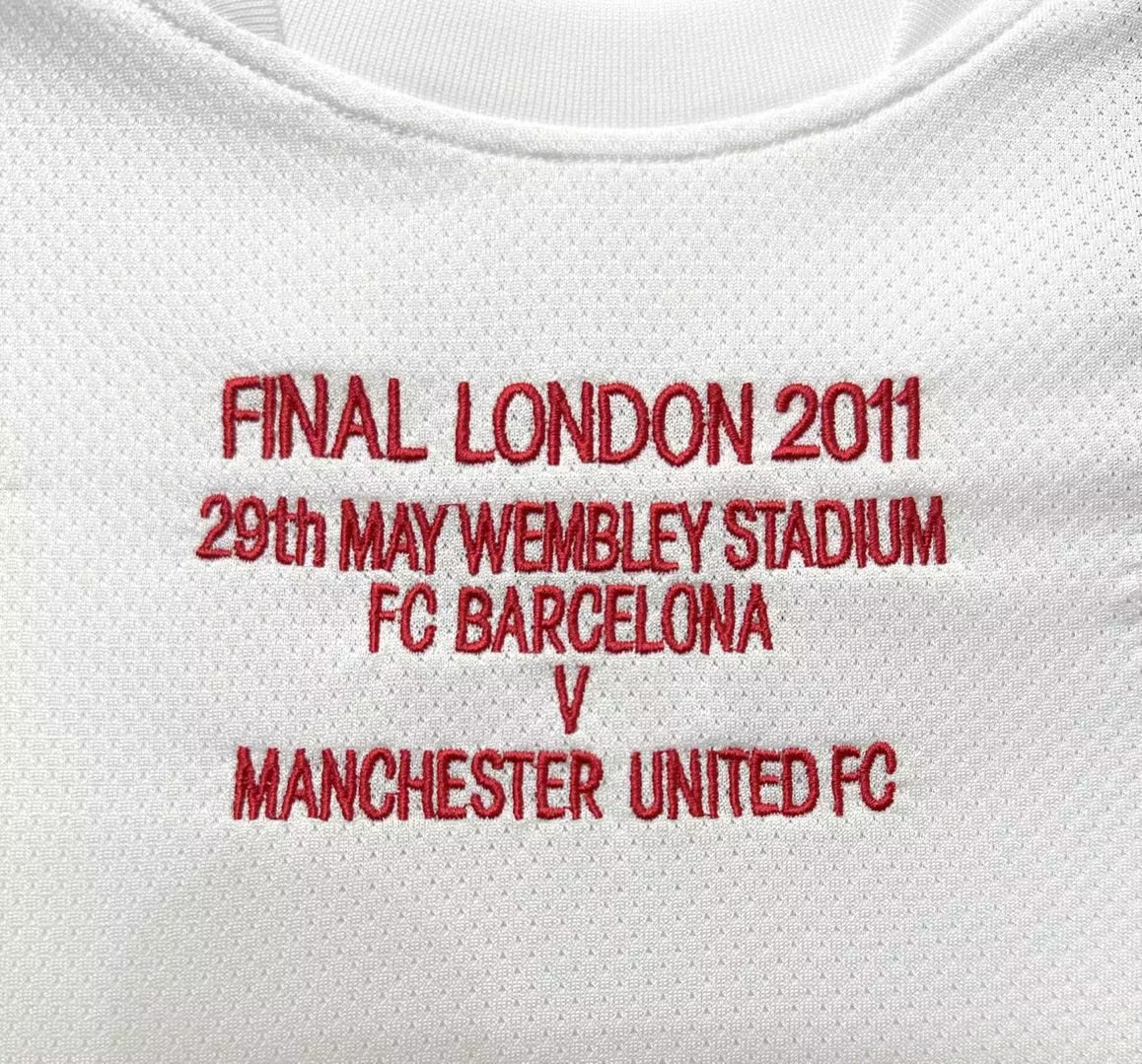 Manchester United Away Retro Jersey 2011/12- Champions League Final