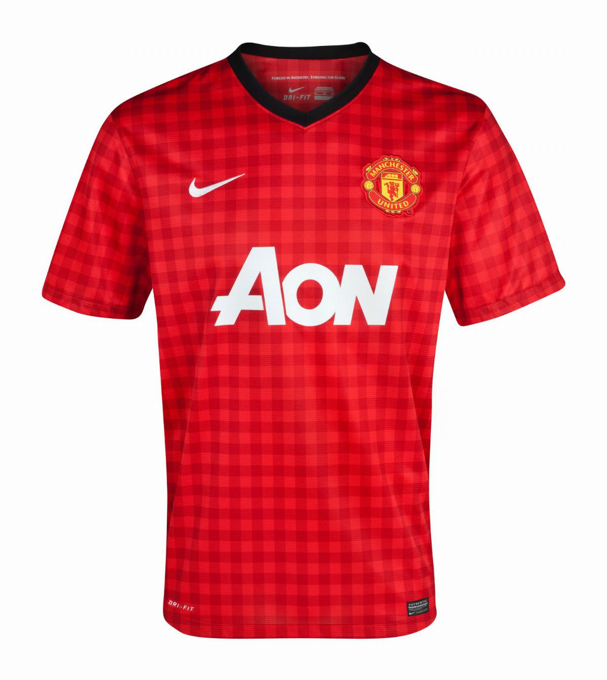 Manchester United Home Retro Jersey 2012/13