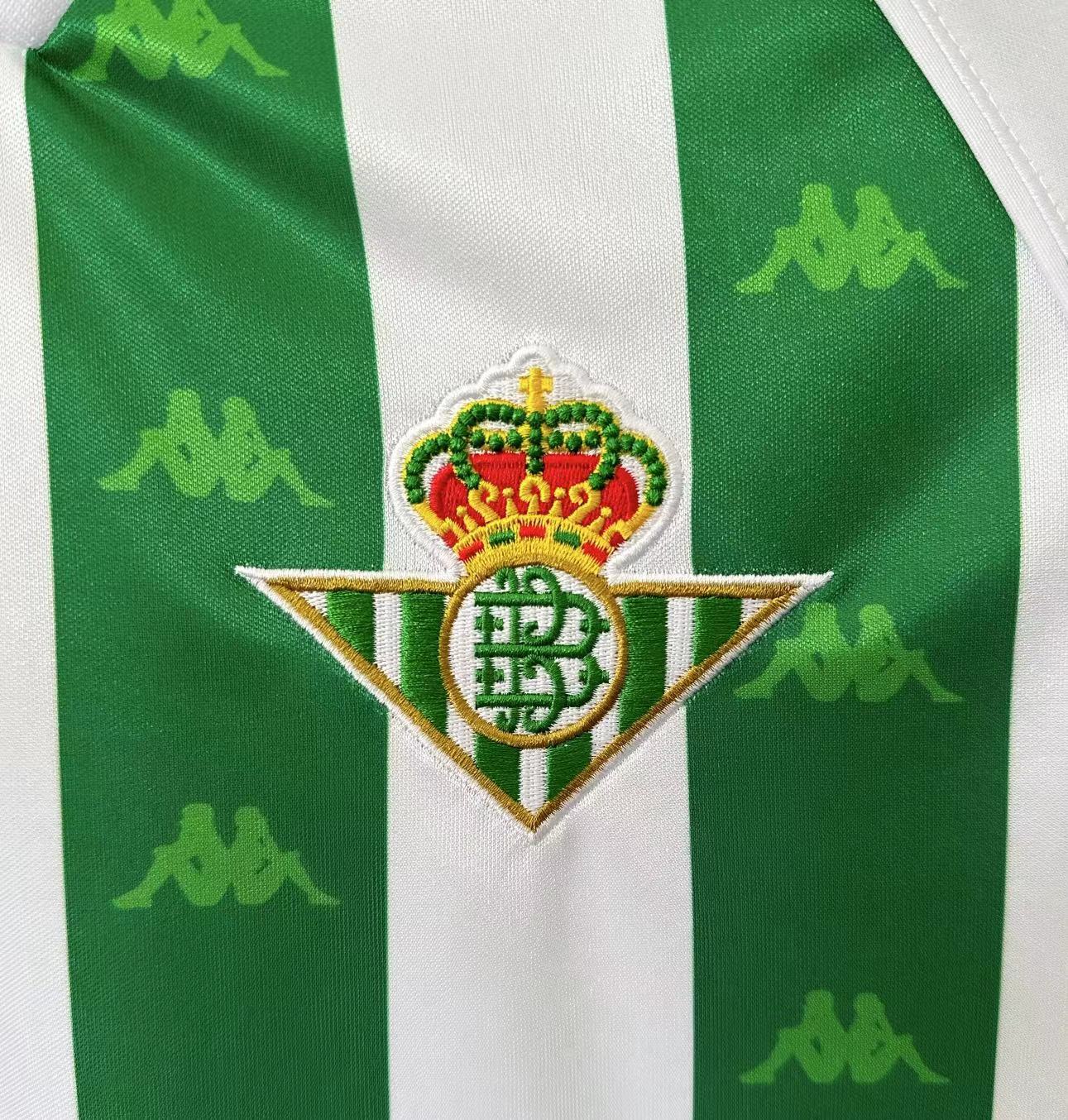 Real Betis Home Retro Long Sleeve Jersey 1995/97