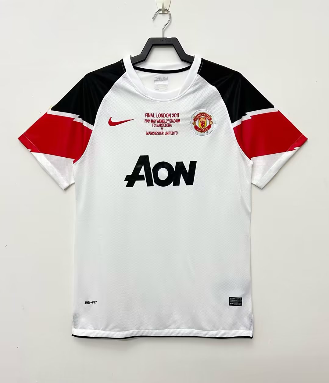 Manchester United Away Retro Jersey 2011/12- Champions League Final