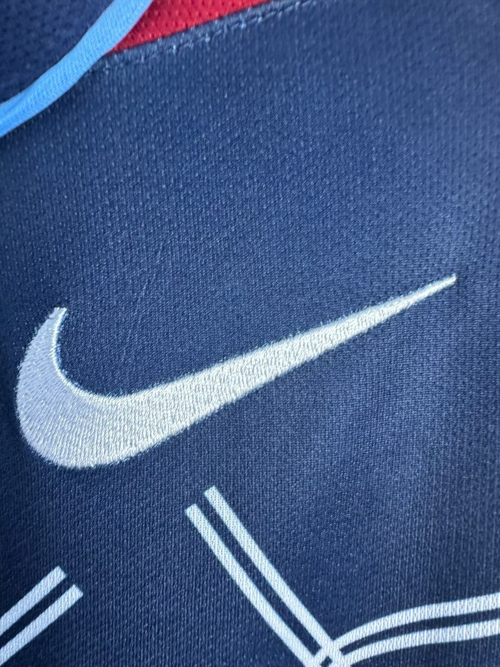 Atletico Madrid Away  Long Sleeve Retro  Jersey 2004/05