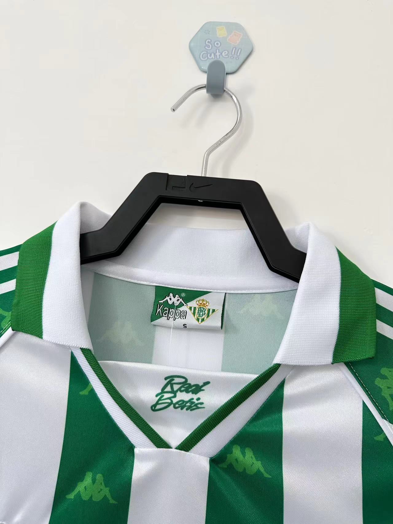 Real Betis Home Retro Long Sleeve Jersey 1995/97
