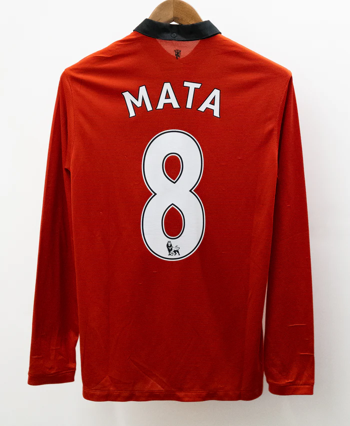 Manchester United Home Long Sleeves Retro Jersey 2013/14