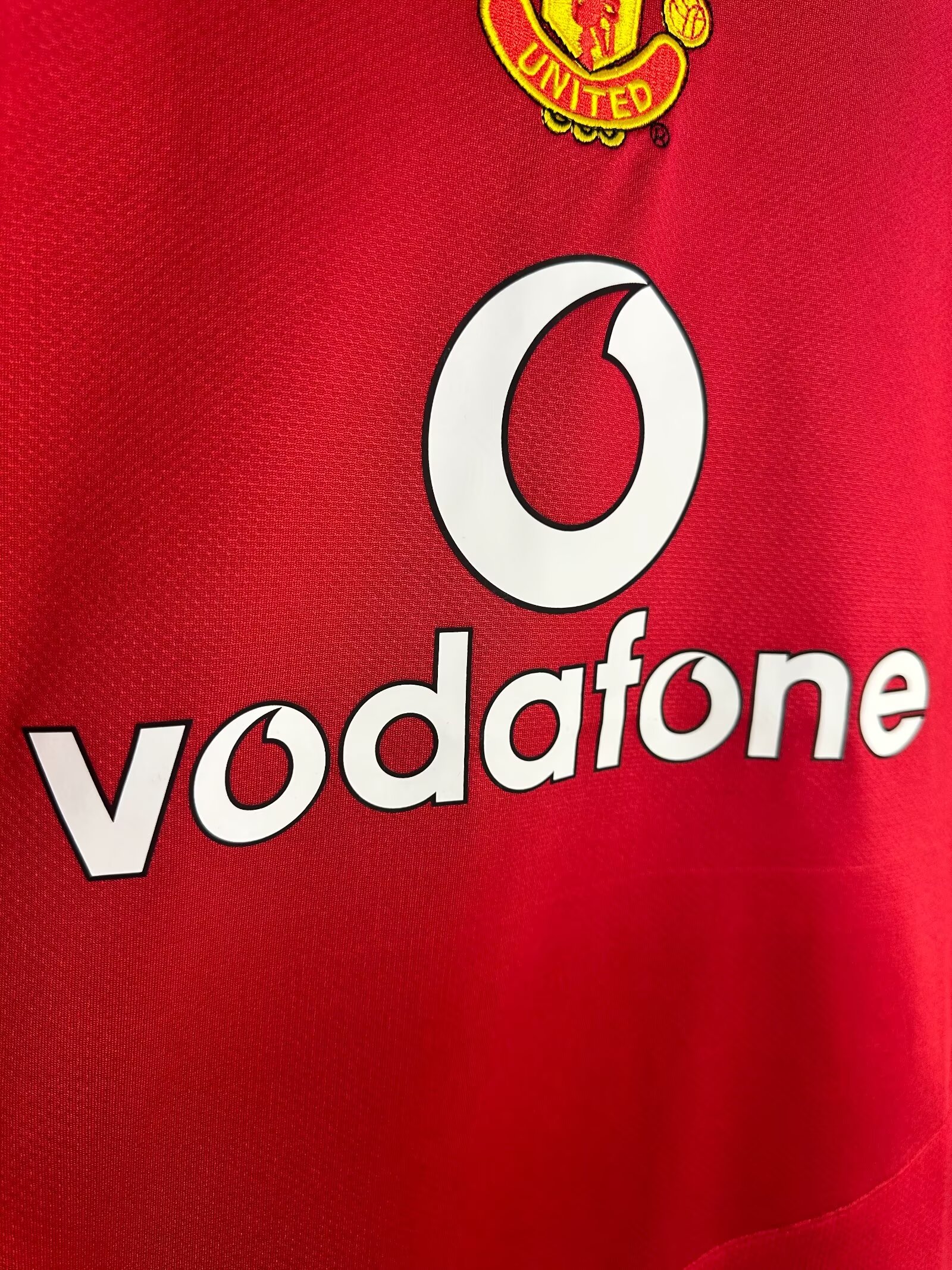 Manchester United Home  Long Sleeves Retro Jersey 2005/06