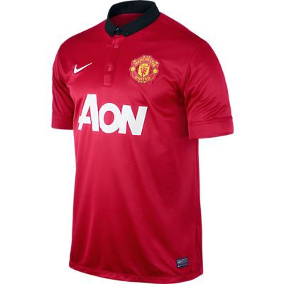 Manchester United Home Retro   Jersey 2013/14