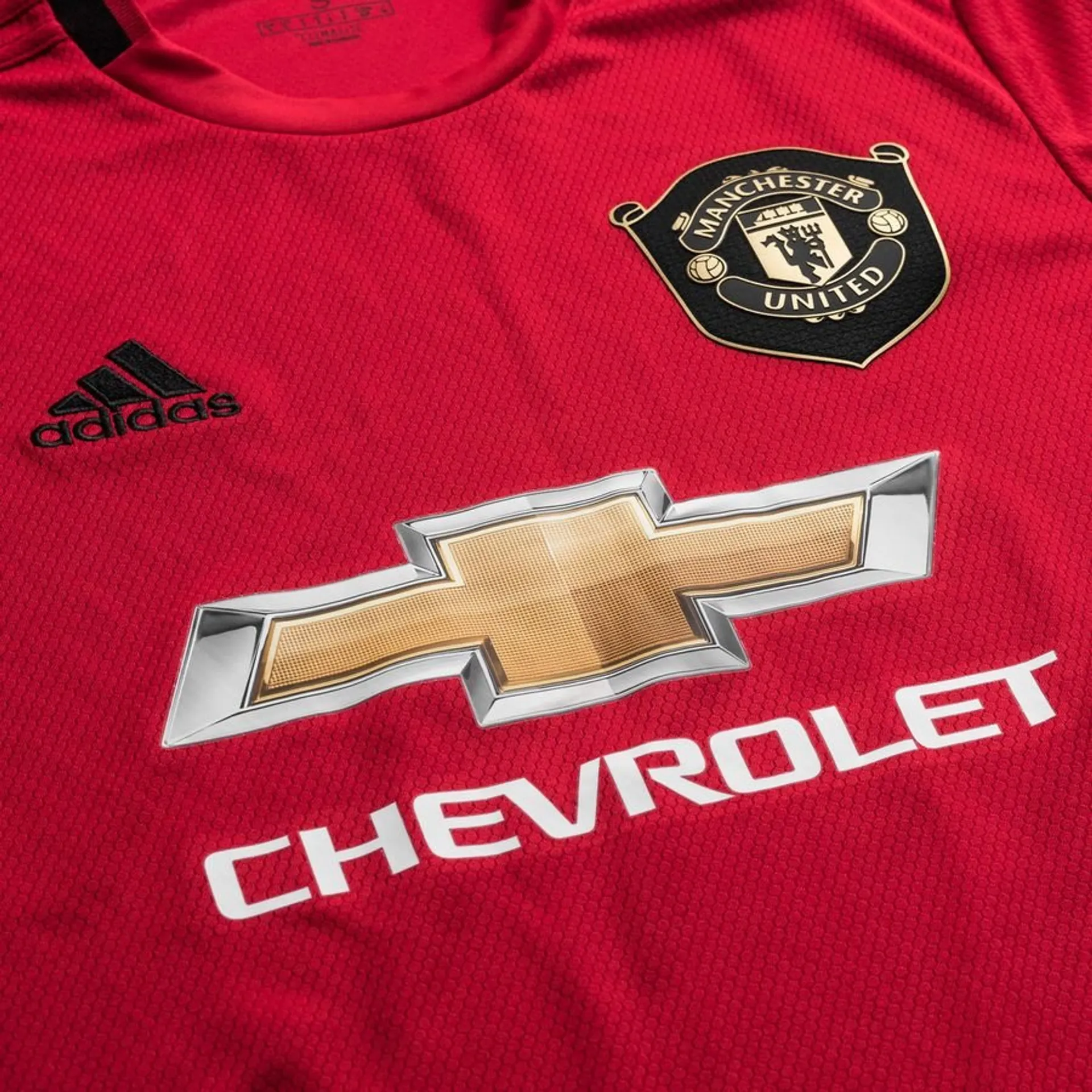 Manchester United Home Retro  Long  Sleeves Jersey 2019/20