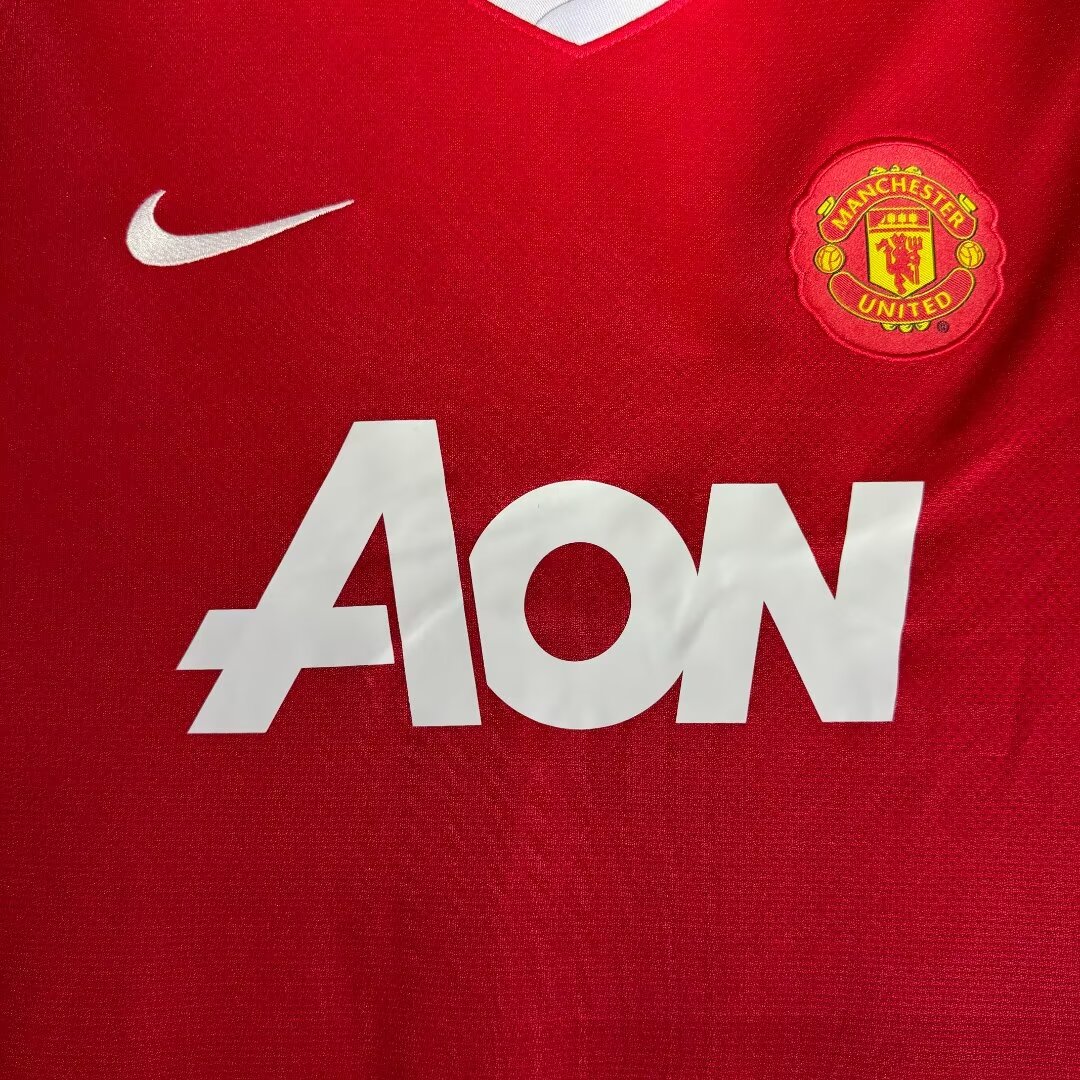 Manchester United Home Retro Jersey 2010/11