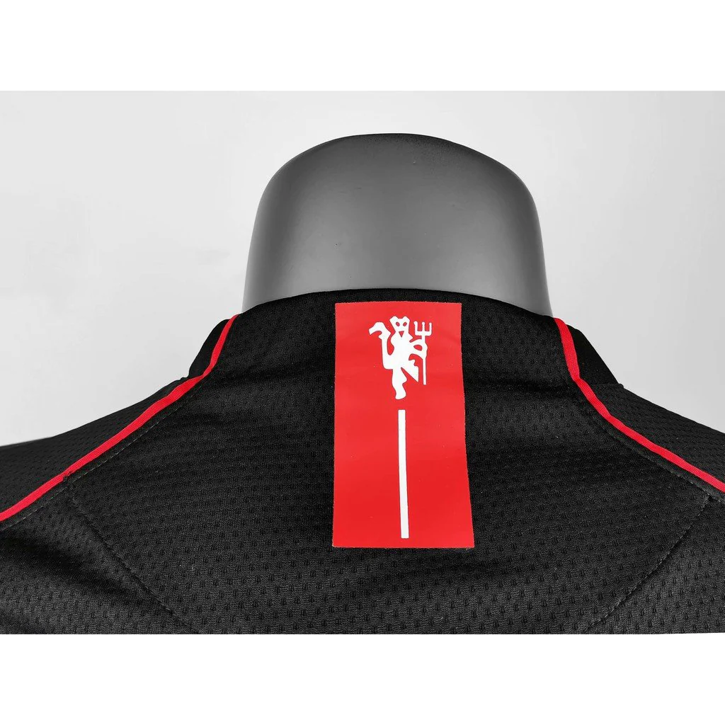 Manchester United Away   Long Sleeves Retro Jersey 2007/08