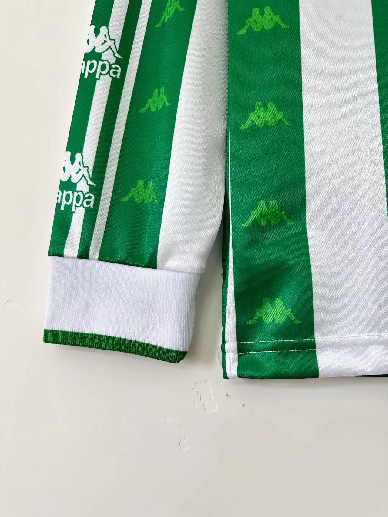Real Betis Home Retro Long Sleeve Jersey 1995/97