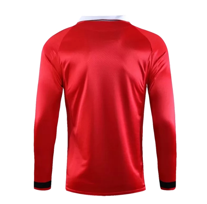 Manchester United  Home Long Sleeves Retro Jersey 1999/00