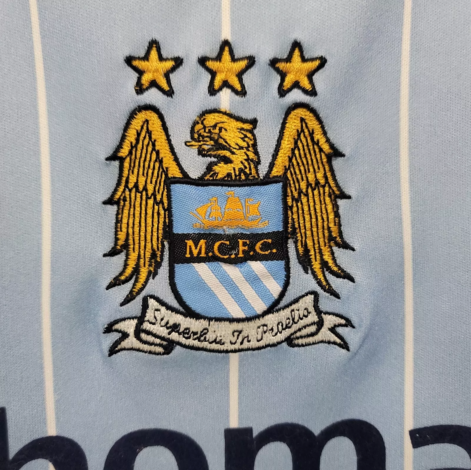 Manchester City  Home Jersey  2007/08
