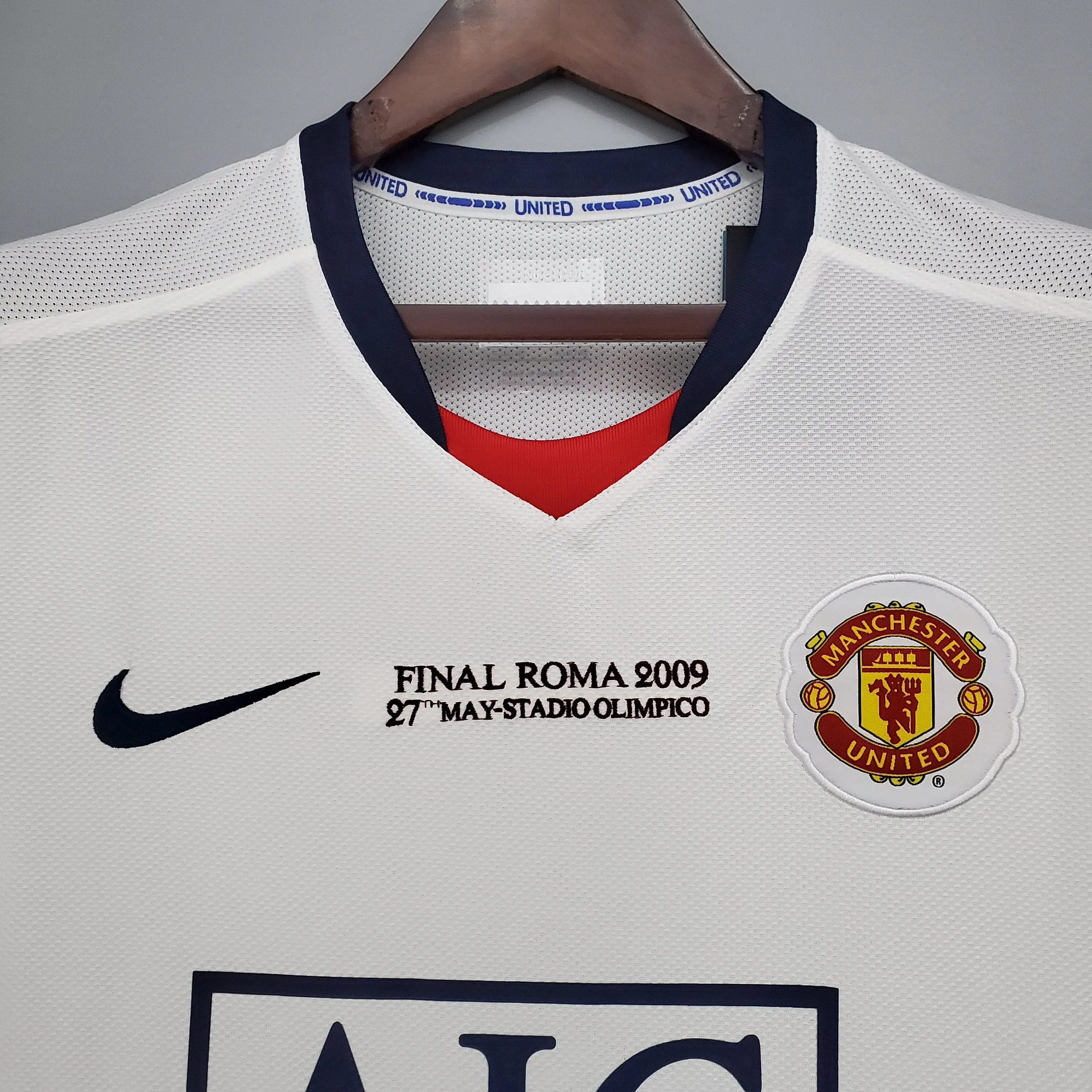 Manchester United  Away Retro Jersey 2008/09-Champion League