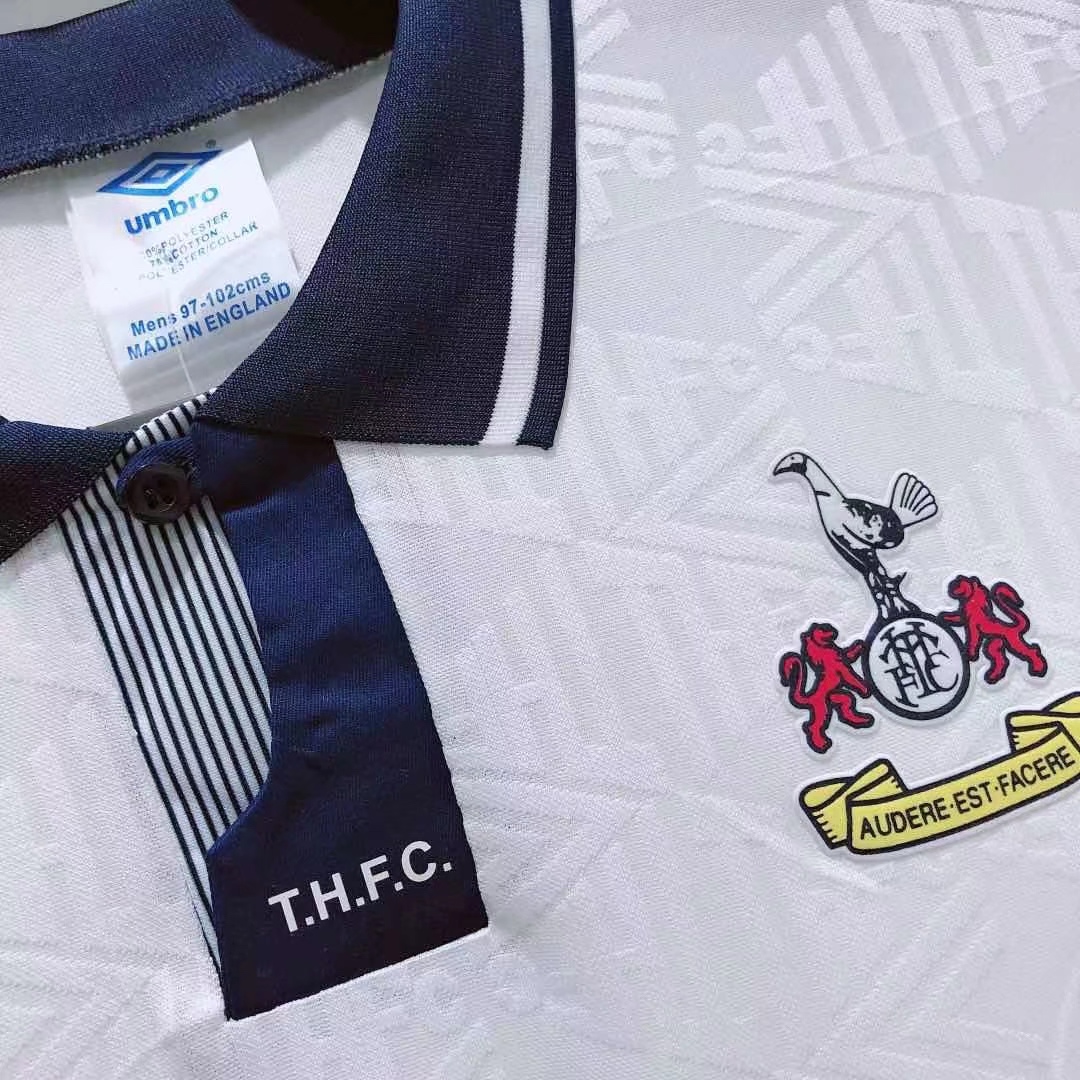 Tottenham Hotspur  Home Retro Jersey 1991/93
