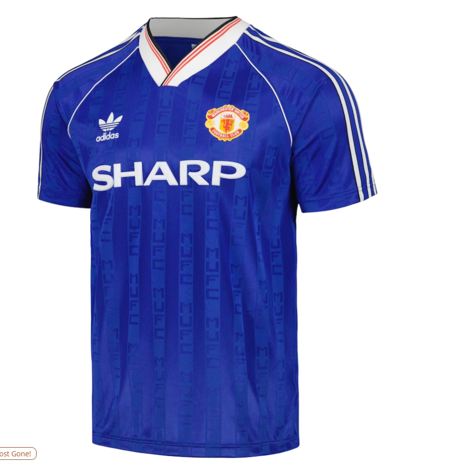 Manchester United  Third Retro Jersey 1988/90