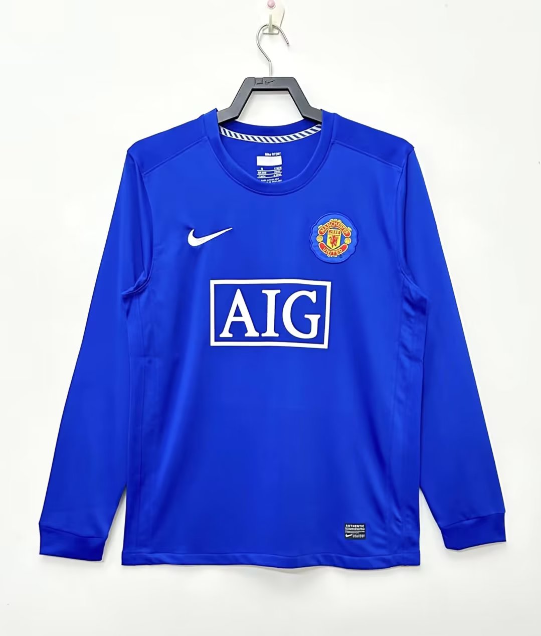 Manchester United  Away  Long Sleeves Retro Jersey 2008/09