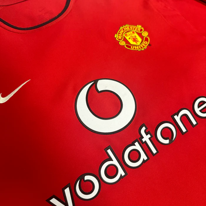 Manchester United  Home Retro Jersey 2002/04