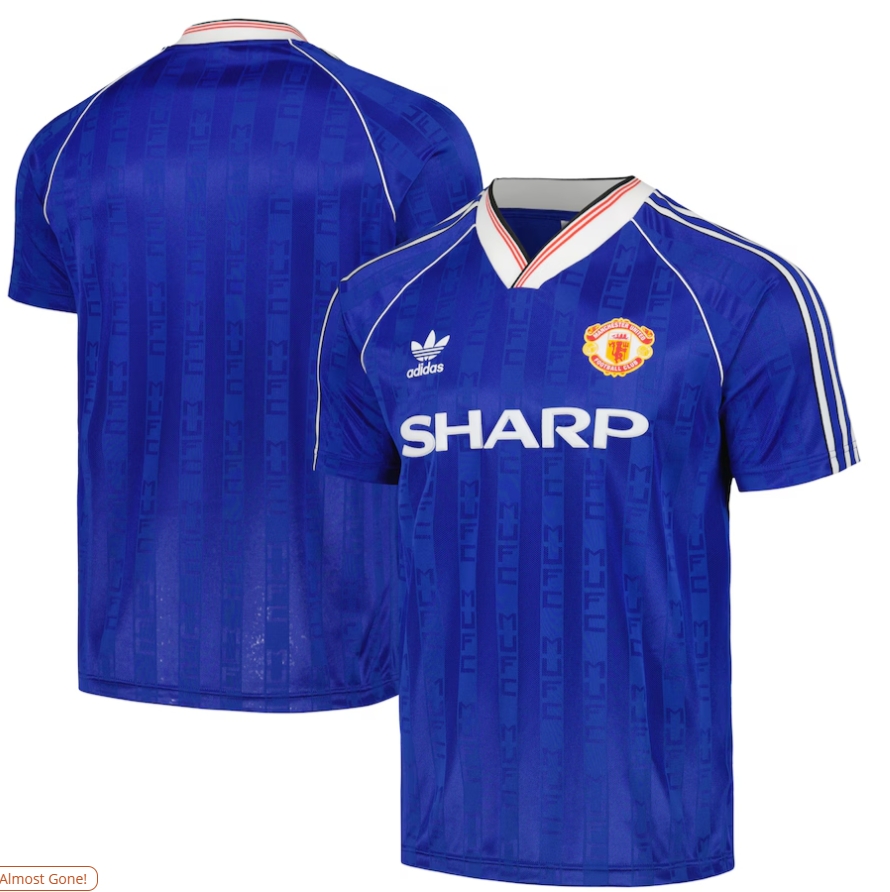Manchester United  Third Retro Jersey 1988/90