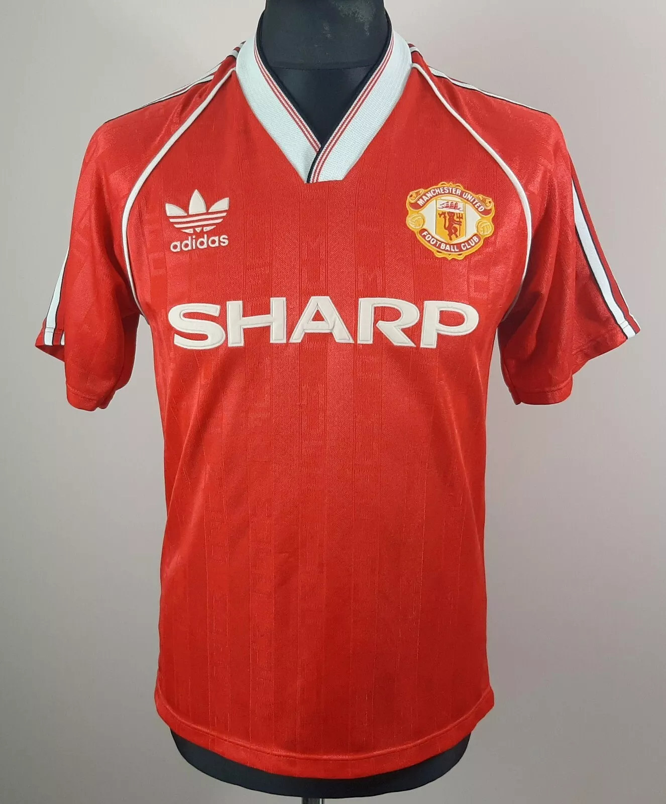 Manchester United  Home  Retro Jersey 1988/90