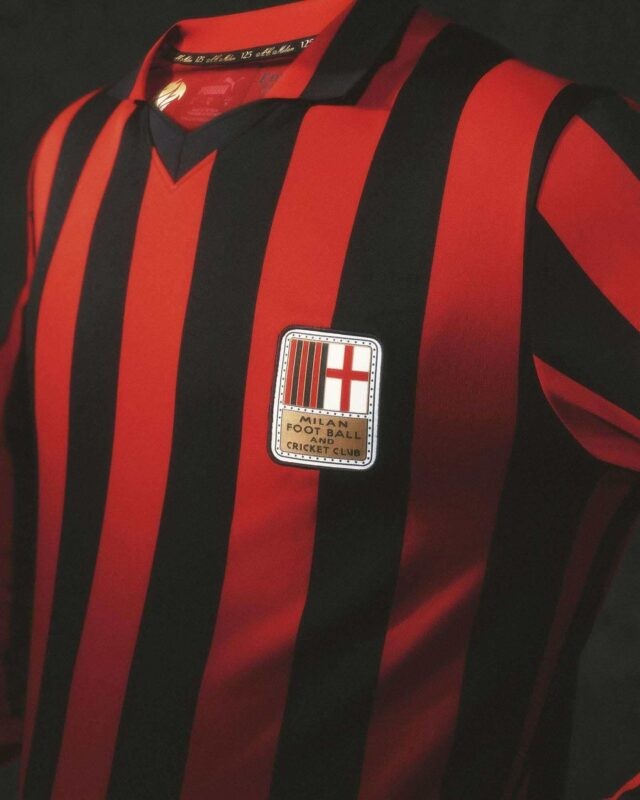 AC Milan Authentic  125th Anniversary Jersey
