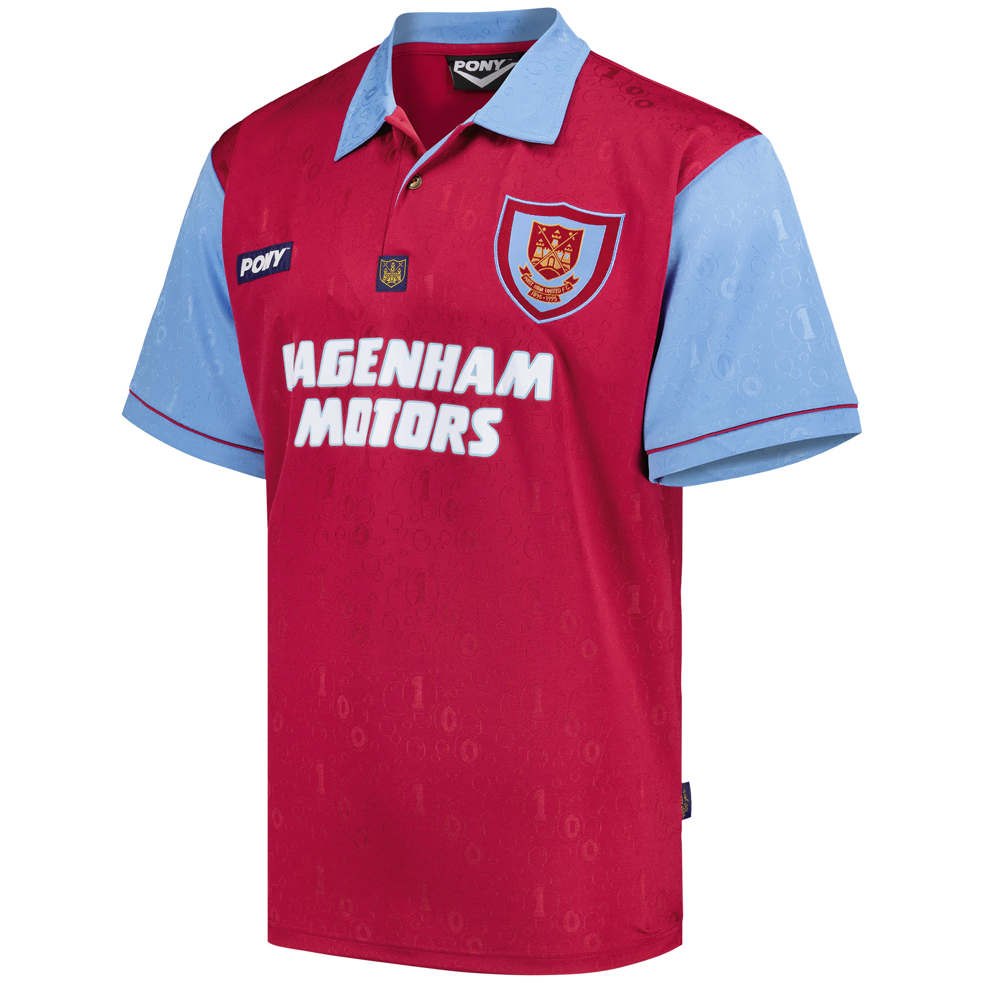 West Ham Home Retro Jersey 1995/97